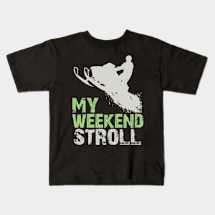 My weekend Stroll Kids T-Shirt